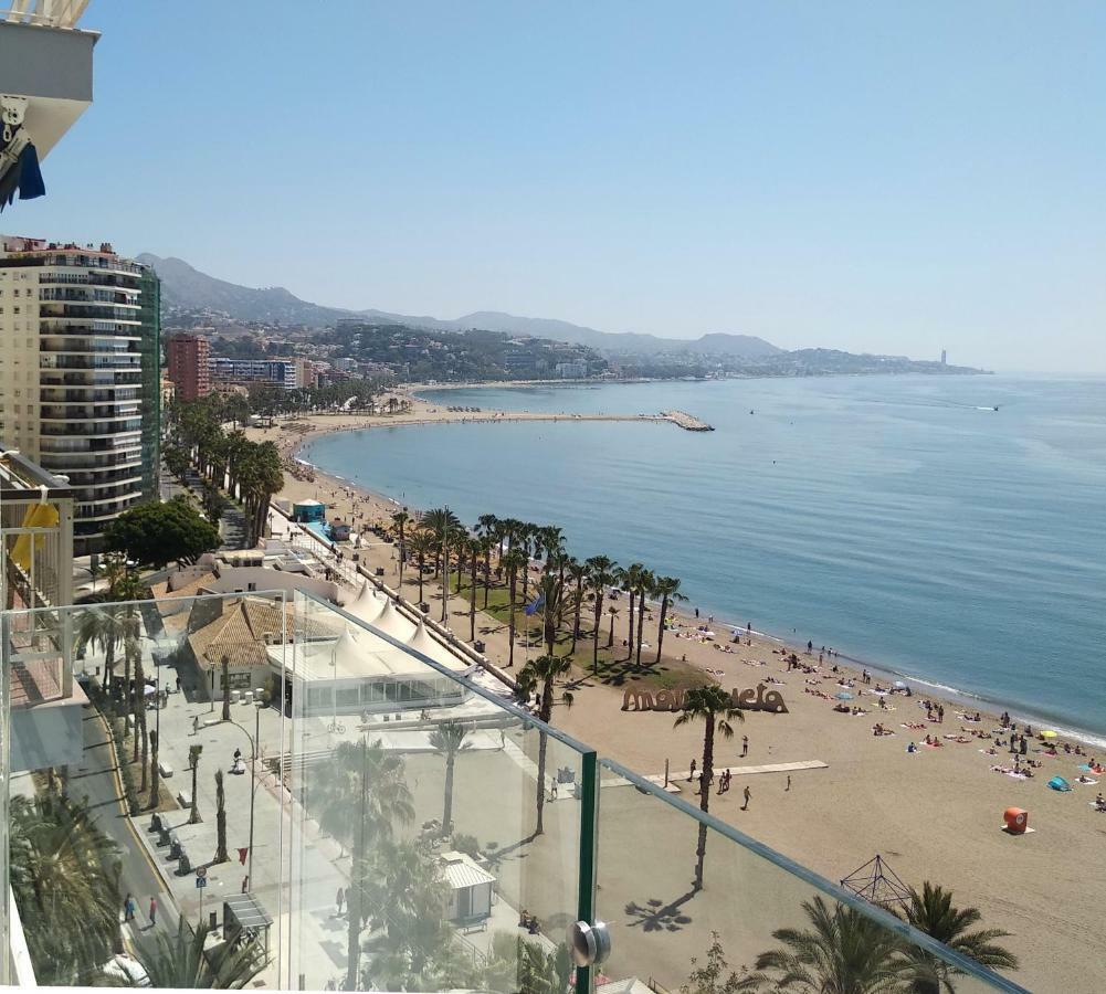 شقة Malagueta Beach مالقة المظهر الخارجي الصورة